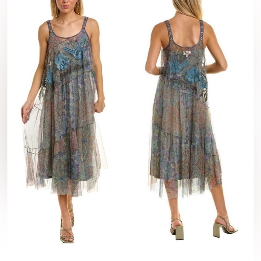 JOHNNY WAS MATISSE Mesh Dress - M